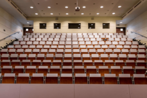 photo of empty auditorium