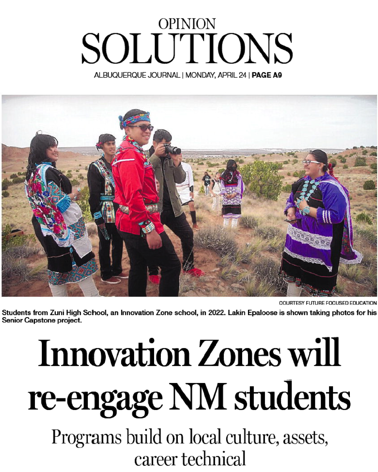 Featured image for “How Innovation Zones Will Re-engage Our Students”